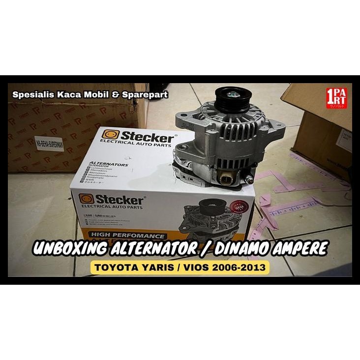 TERMURAH ALTERNATOR DINAMO AMPERE TOYOTA YARIS & NEW VIOS 2006-2013 