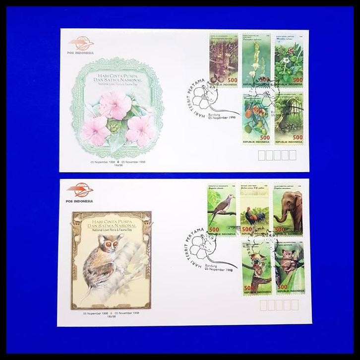 

HOT DEAL PERANGKO/PRANGKO INDONESIA. SHP CINTA PUSPA & SATWA 1998. SET 2 LEMBAR !!!