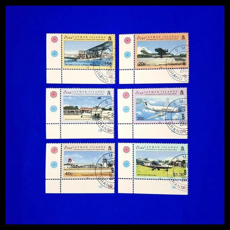 

GRATIS ONGKIR PRANGKO TEMA PESAWAT ~ 50TH ANNIV. OF AVIATION IN THE CAYMAN ISLANDS !!!
