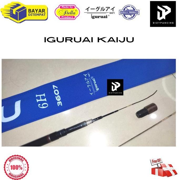 Joran Pancing Tegek Iguruai Kaiju 6H 360 450 540 7 section action hard