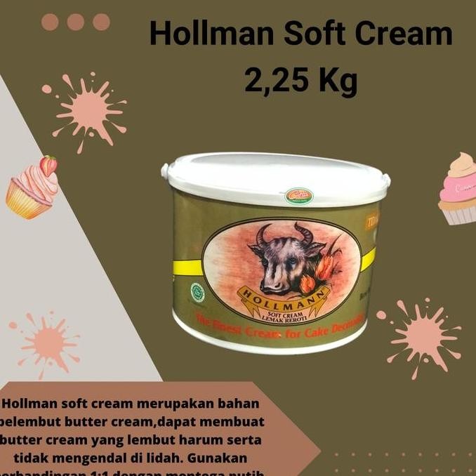 

Buruan beli] HOLLMAN SOFT CREAM 2.25 KG
