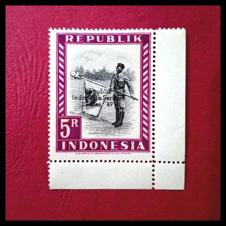 

TERBARU PRANGKO INDONESIA CETAKAN WINA. C.T. REPUBLIK INDONESIA SERIKAT 27 DES. '49 DI ATAS PRANGKO 5 RUPIAH, (TULISAN REPUBLIK INDONESIA) PETUGAS MEMBAWA SPANDUK/BENDERA. HARGA KATALOG RP 450K !!!!!!