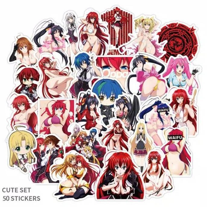 

BEST SELLER 50 PCS STICKER HIGH SCHOOL DXD ANIME JAPAN (LIMITED) VINYL DECAL !!!!!