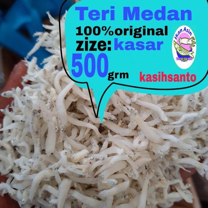 

Ikan Asin Aneka Teri Medan Super Netto-500G