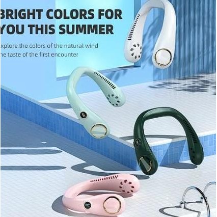 Terlaris Kipas Angin Gantung Leher | Kiipas Aangi Portable | Kipas Angin Leher Ready Stok