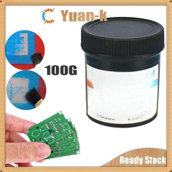 Cat UV PCB 100g Cat Solder Lem Jumper untuk PCB Elektronik UV Sensitive