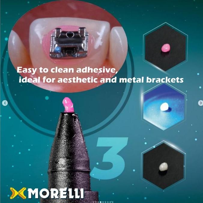 Lem Behel Ortodontis Orthobond Morelli Permanen Kuat Dental Clinic ? Lem Behel Ortodontis ? 1 pcs