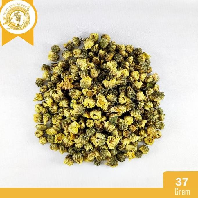 

BUNGA CHRYSANTHEMUM (pucuk, 37 gram) / JU HUA / CIHUA / KRISAN