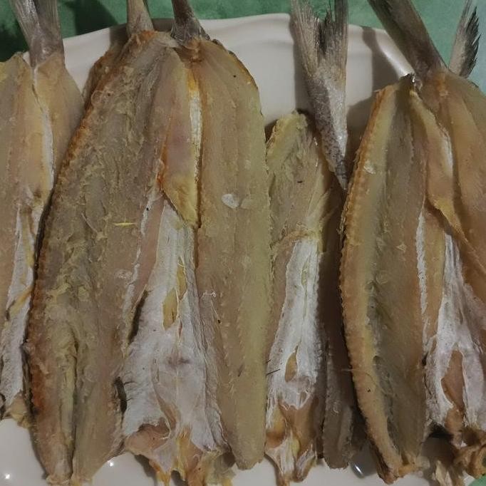 

Ikan Asin Gabus Laut/Ikan Asin Bloso/Ikan Asin Jenggalak Super 250 Gram