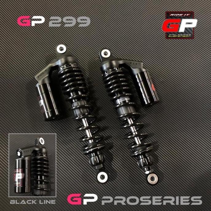 SHOCK BREAKER BELAKANG TABUNG ATAS MEREK REDIT GP 299 UK 360MM