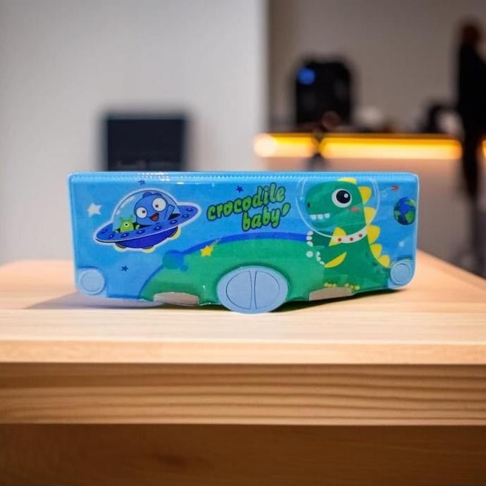 

Up Dihome Kotak Pensil 2 Layer Fitur Rautan Pensil / Pencil Case Stationery