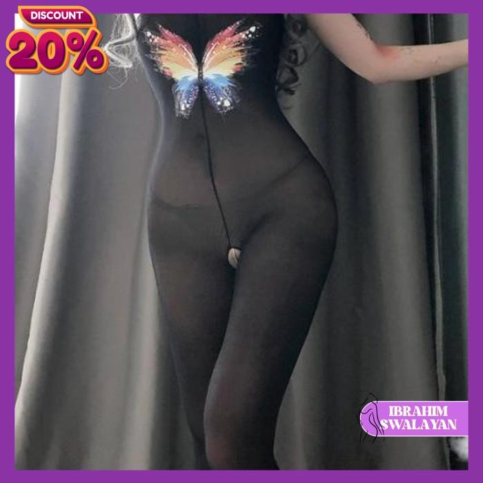 JARING LINGEIRE BODY STOCKING CROTCH LINGERIES LACE BODY STOCKING JARING PRODUK PILIHAN