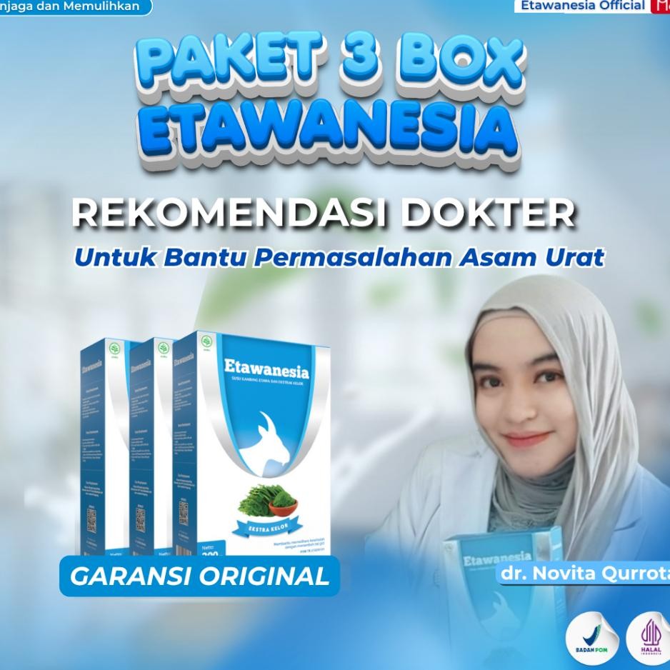 

Paket 3 Box Susu Etawanesia Omendasi Dokter Susu Kambing Etawa U Bubuk Etawa Etawanesia