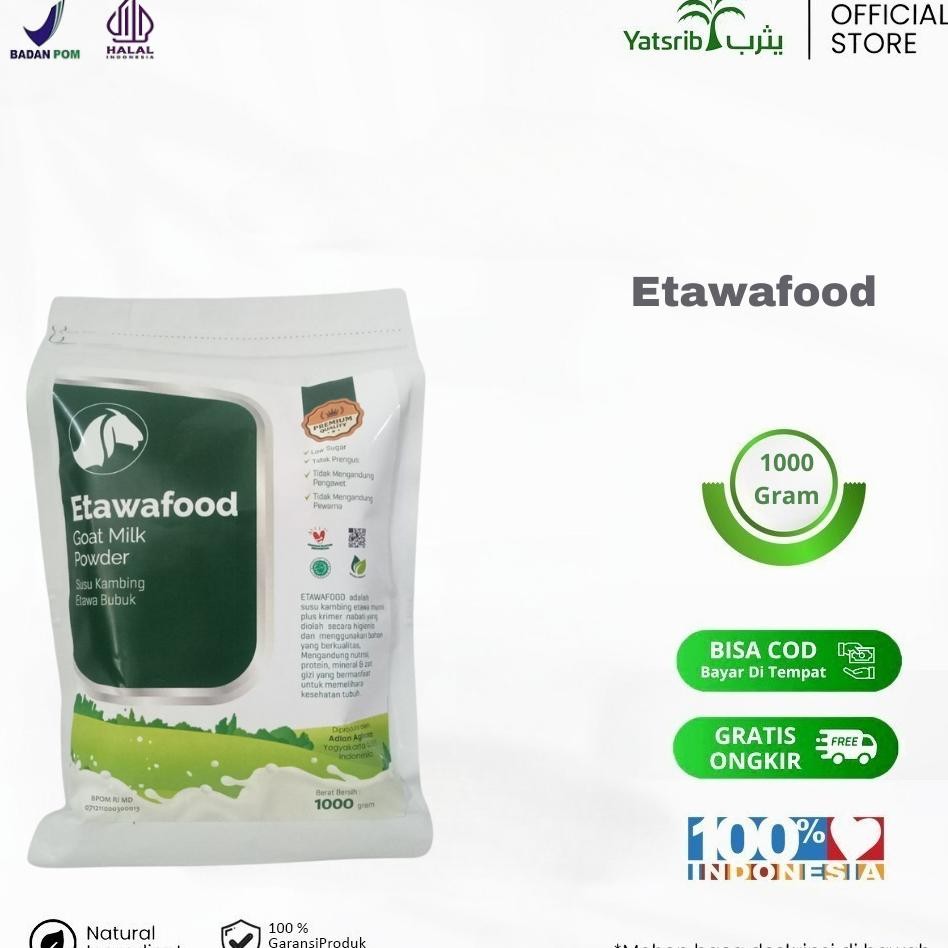 

Etawafood Susu Kambing Etawa Membantu Meningkatkan Daya Tahan Tubuh 1 Gram
