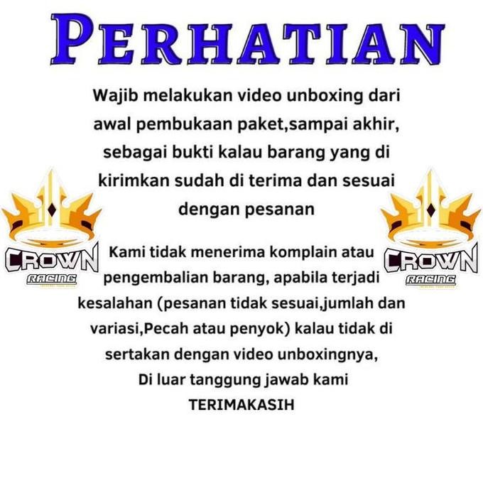 Front Fork Suspension Shock Depan RCB Yamaha MX King