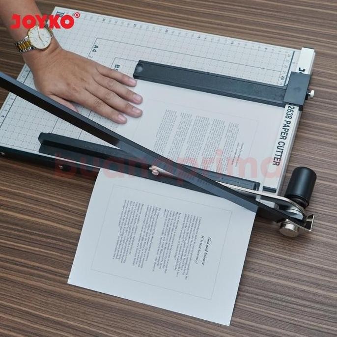 

Paper Cutter Joyko Pc-2638 F4 - Alat Potong Kertas Folio Presisi