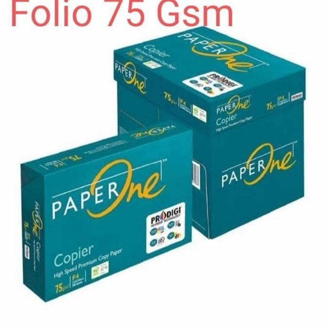 

Kertas Hvs Print & Fotocopy Paper One F4 Folio 70Gsm - 1 Rim 500 Lembar