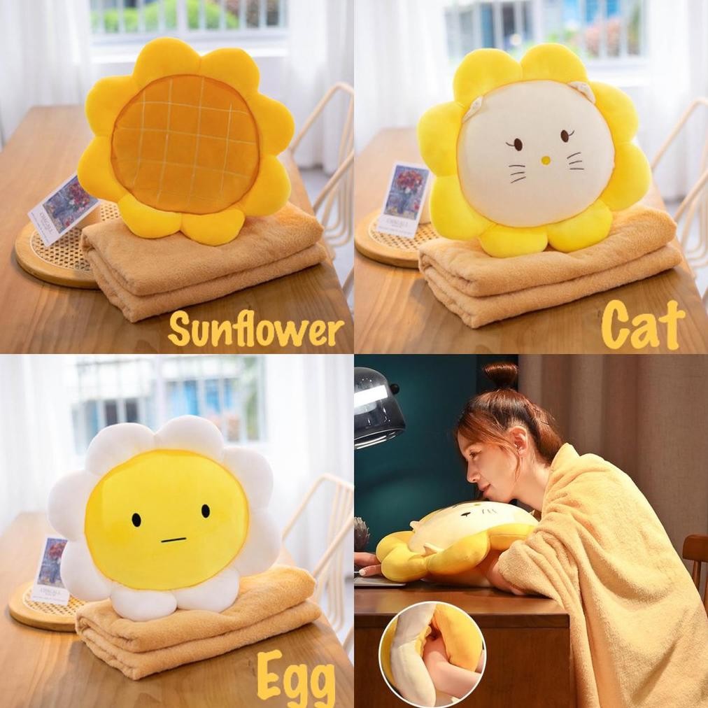 PROMO MINGGUAN Boneka Balmut 40cm Balmut Sunflower Balmut Egg Balmut Kucing Balmut Telur Hadiah Birt