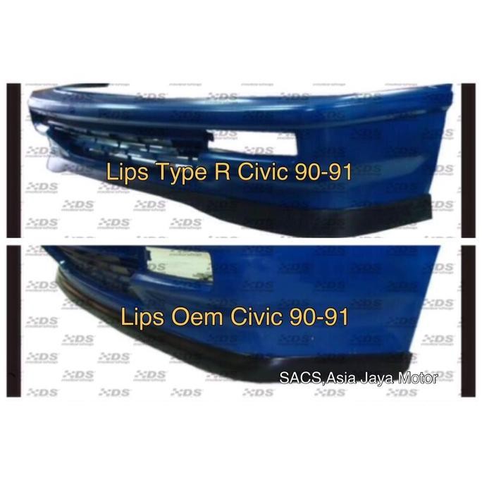 civic EF grand civic nouva 90-91 front lips spoiler depan oem