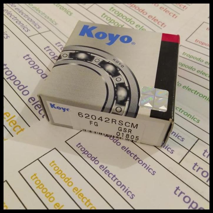 TERBARU BALL BEARING 6204 2RS / 6204 2RSCM MERK KOYO JAPAN 