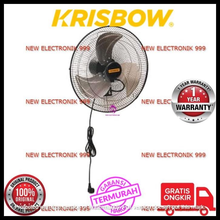 TERMURAH KRISBOW WALL INDS FAN KRISBOW 18INC 90W 10493796 