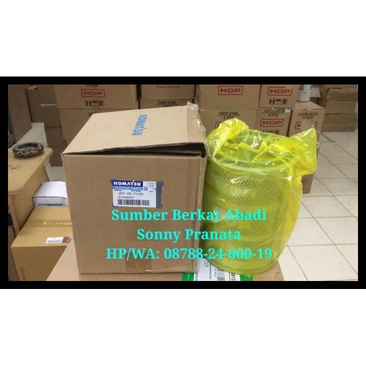 TERBARU KOMATSU 2076071183 HYDRAULIC FILTER 207-60-71183 207 60 71183 