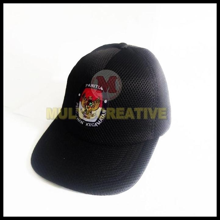 HOT DEAL TOPI JARING KPU PPK LOGO PPK KPU TOPI ANTI PANAS 