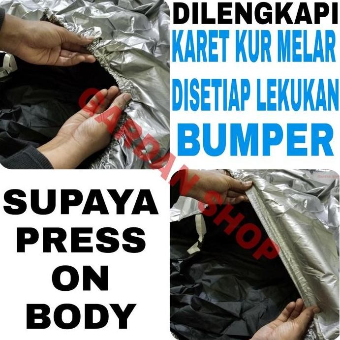 Sarung Mobil KARIMUN KOTAK Polos Body Cover Penutup Mobil Karimun Kotak PREMIUM