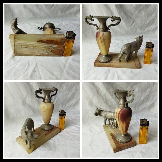 DISKON PAJANGAN MEJA VAS DAN SERIGALA MENYUSUI ROMULUS DAN REMUS