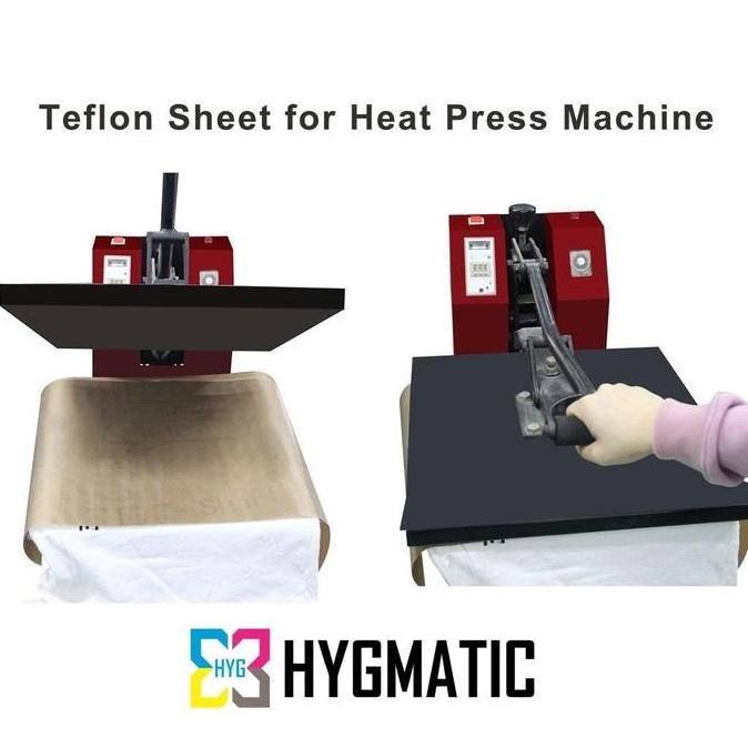 

Teflon Sheet Emas Premium - Kertas Teflon Dtg Sablon Sublimasi Glossy