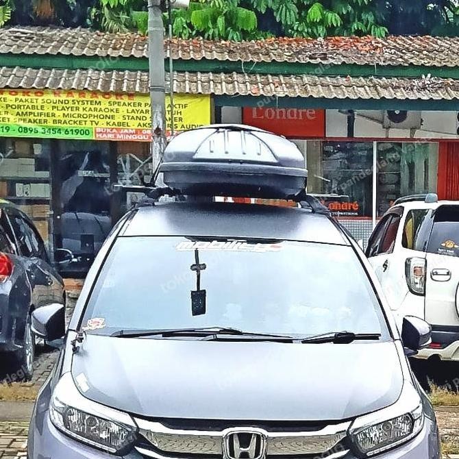roof box mobil honda mobilio+cross bar jepit body