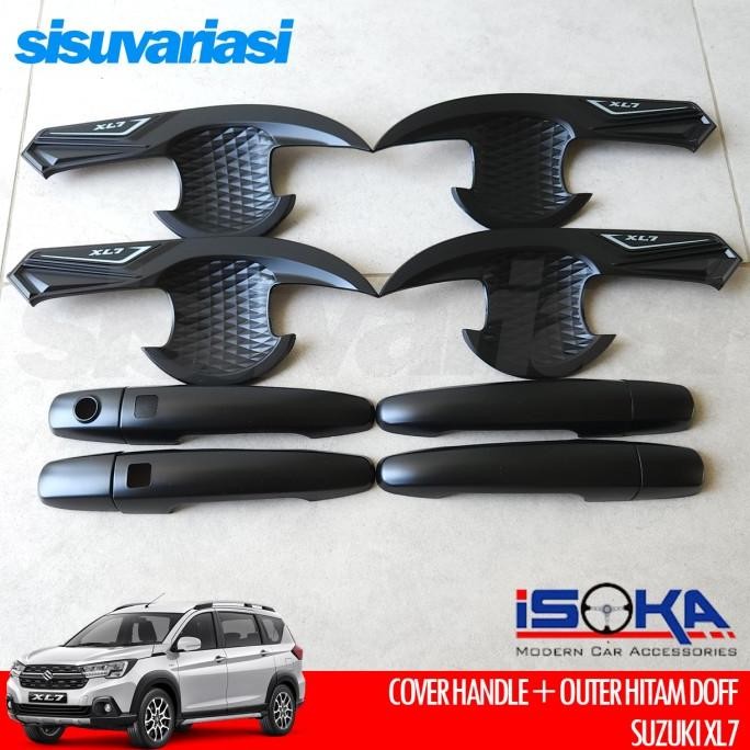 Aksesoris Tank Cover Door Handle Outer Pintu Garnish Suzuki XL7