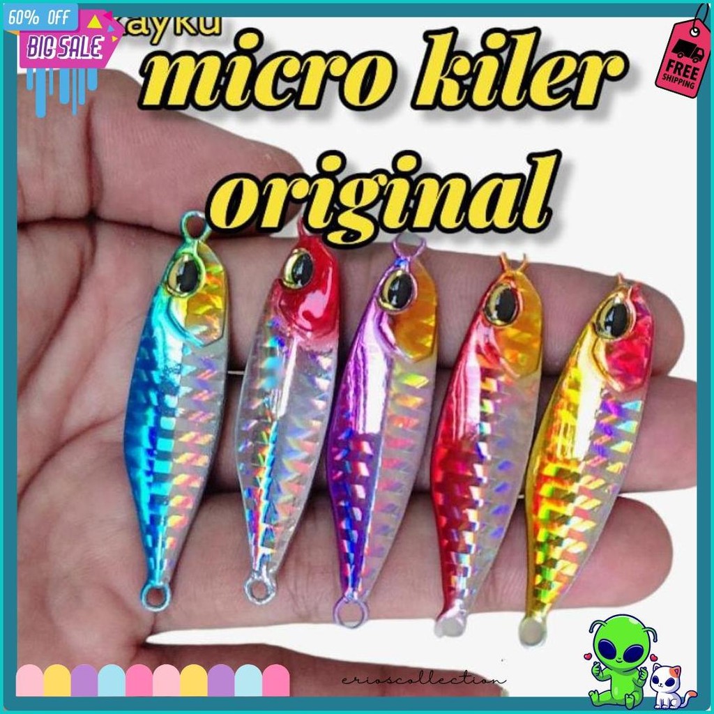 Micro Jig 10G 20G7G Kiler  Micro Jig 10 Gram Micro Jig Tetra 7 Gram Micro Jig Ultralight Micro Jig T