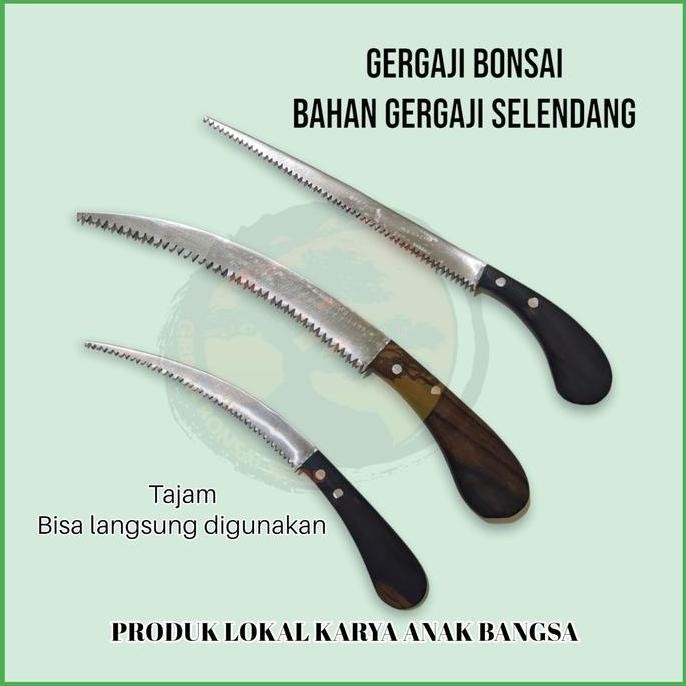 ready  Gergaji bonsai bahan baja gergaji selendang alat bonsai