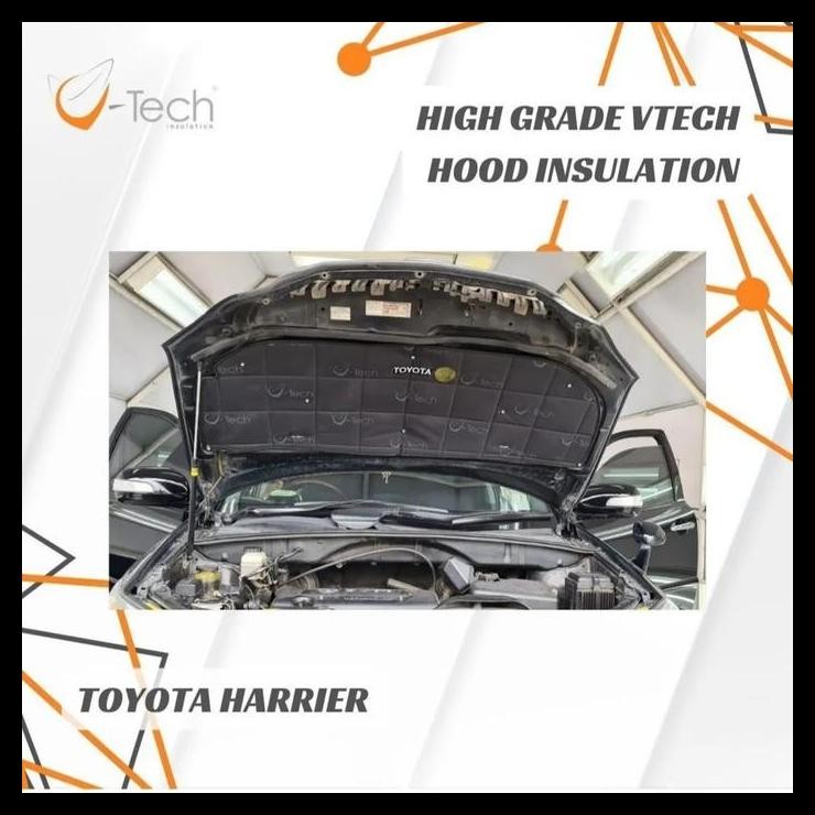 DISKON TOYOTA HARRIER TERLARIS PEREDAM PANAS KAP MESIN EKLUSIF HITAM