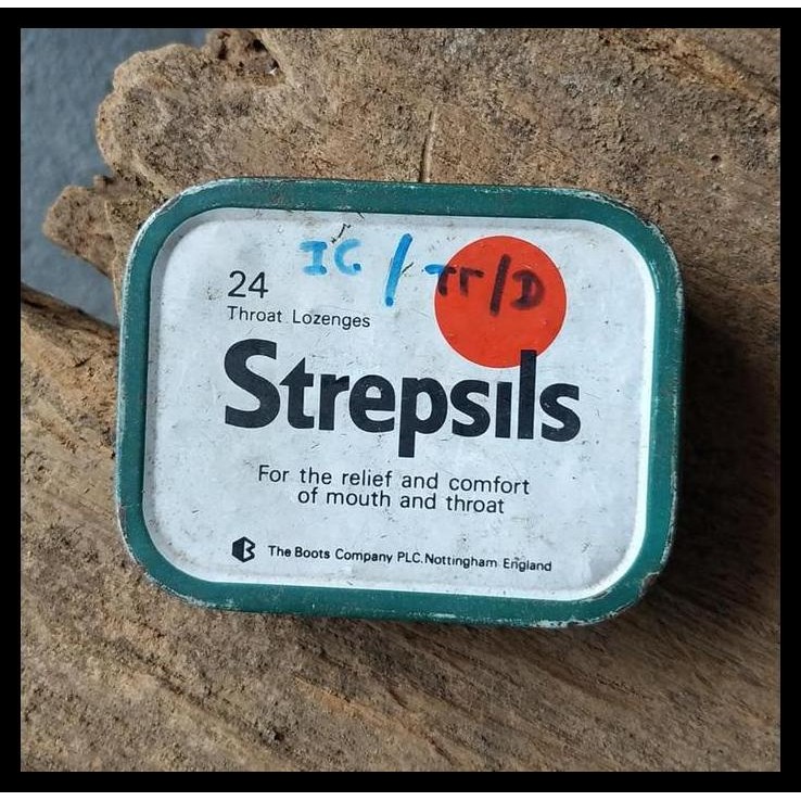 

HOT DEAL KOTAK KALENG STREPSILS BEKAS !!