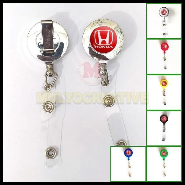 

HOT DEAL ID CARD HOLDER LOGO HONDA MOBIL GANTUNGAN ID CARD YOYO HONDA