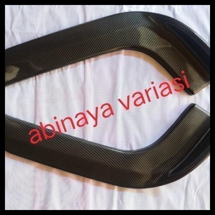 DISKON WINGLET BEMPER DEPAN FULL CARBON MOBIL AVANZA XENIA 2022 LIPS DEPAN 