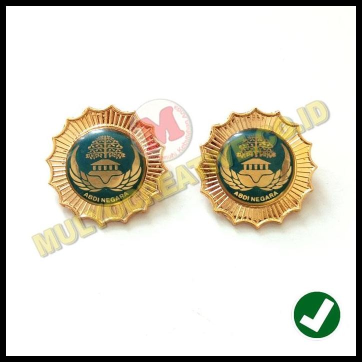 HOT DEAL PIN LOGO ASN KORPRI WARNA BIRU - LENCANA ABDI NEGARA GOLONGAN PENATA 