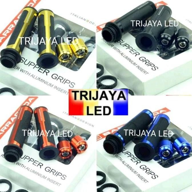 Handgrip CARBON ORI BARRACUDA Jalu Stang CNC Universal Italia Design Handfat Hand Grip Fat Handle Ha