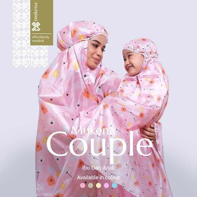 MUKENA TRAVEL DS MUKENA TRAVELING IBU & ANAK MOTIF WARNA