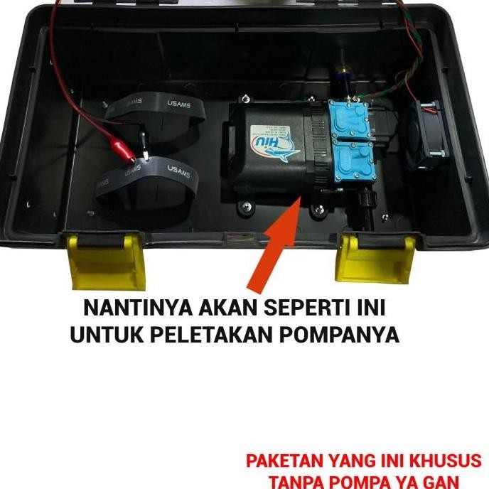 Paket Pompa Box Pertanian M Pro Dual Potensio Dual Voltmeter - Baru