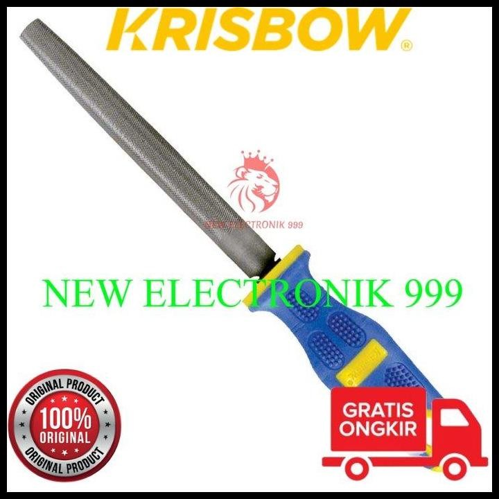 

GRATIS ONGKIR KRISBOW HALF ROUND FILE 8IN/200MM BASTARD LRHFB8 KW0300188 !!!