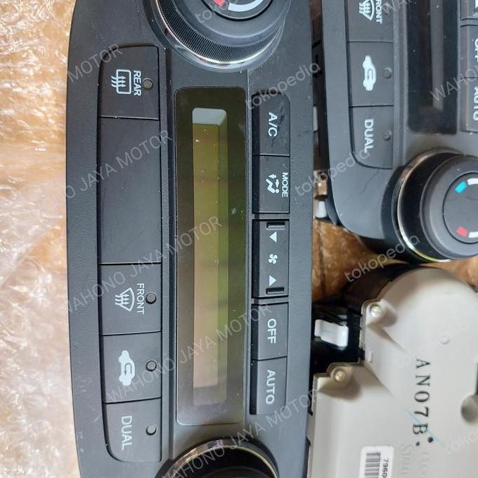 panel ac tombol ac climate control ac crv gen3 crv bongkok th 07-2012