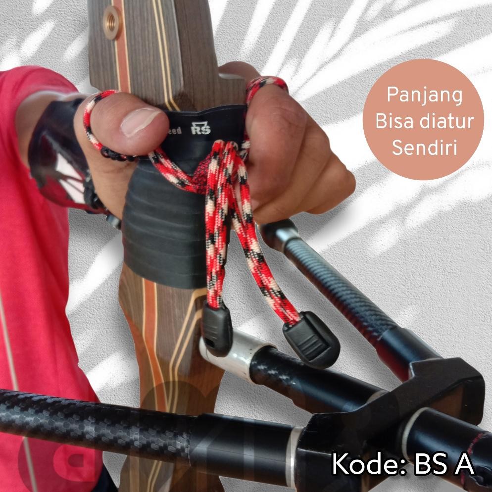 Salt Bs A Finger Sling Panah Dewasa Premium / Bow Sling Panahan Set / Sling Busur Panah Dewasa Horse