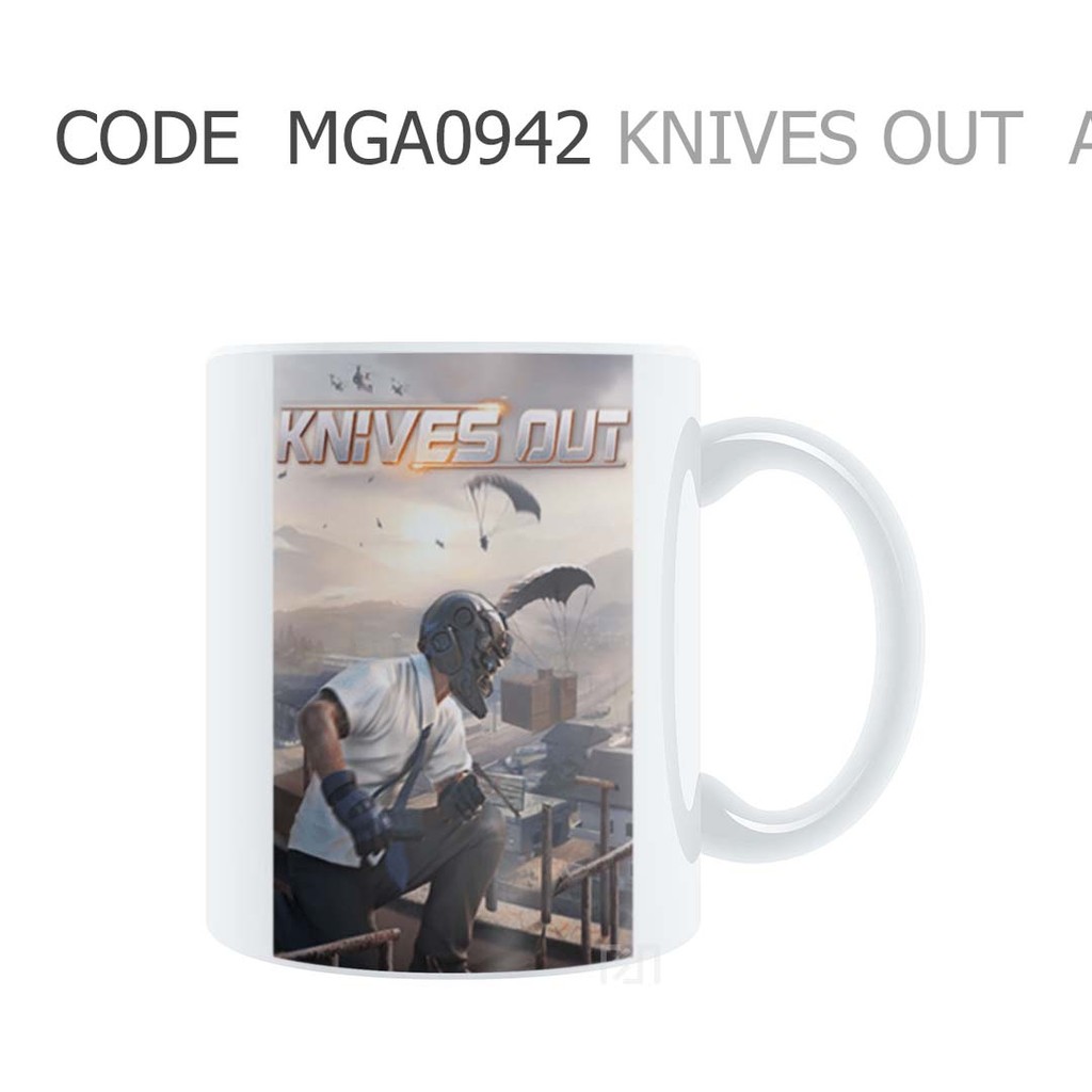 MUGLICIOUS MGA0942 KNIVES OUT Gaming Artwork Gelas Mug