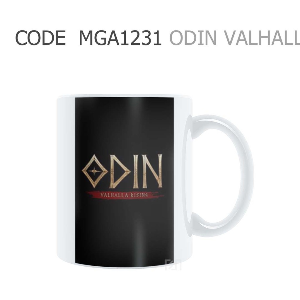 MUGLICIOUS MGA1231 ODIN VALHALLA RISING Gaming Artwork Gelas Mug