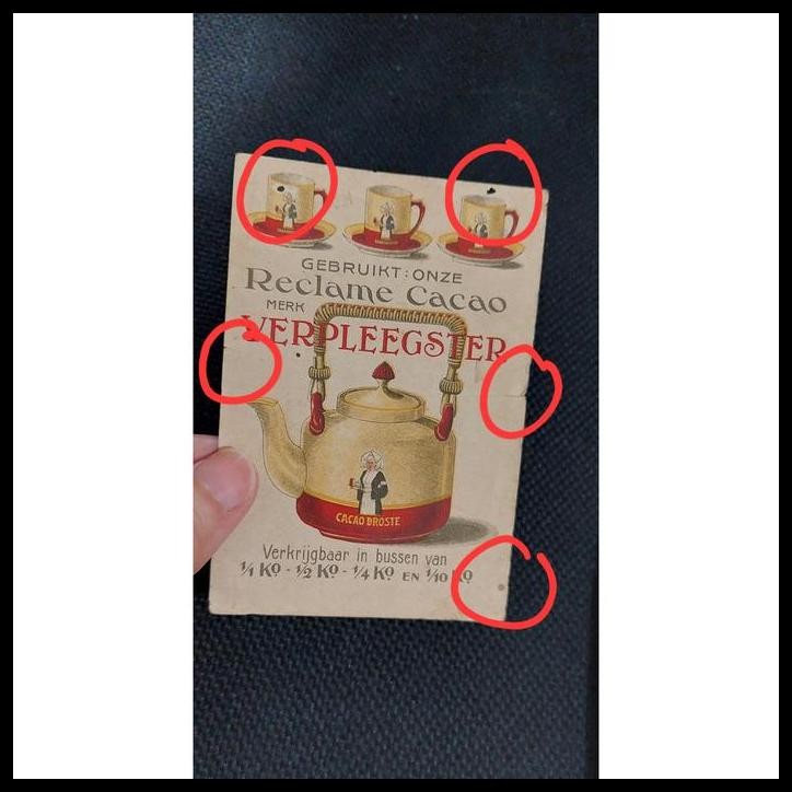 

DISKON PAJANGAN ETIKET BON CACAO DROSTE RECLAME CACAO BERLUBANG HALUS !!