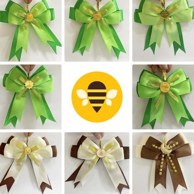 

Open DS] Pita Hias Lebaran | Pita Susun 2 Acrylic Gold Rosegold | Dekorasi Ramadhan