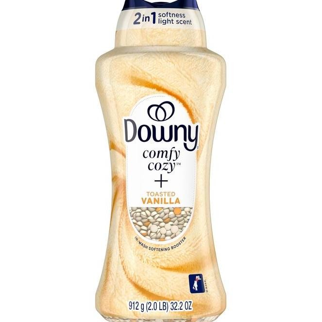 

Downy Comfy Cozy In-Wash Laundry Scent Booster Beads, Toasted Vanilla Scent, 32.2 oz (912g)